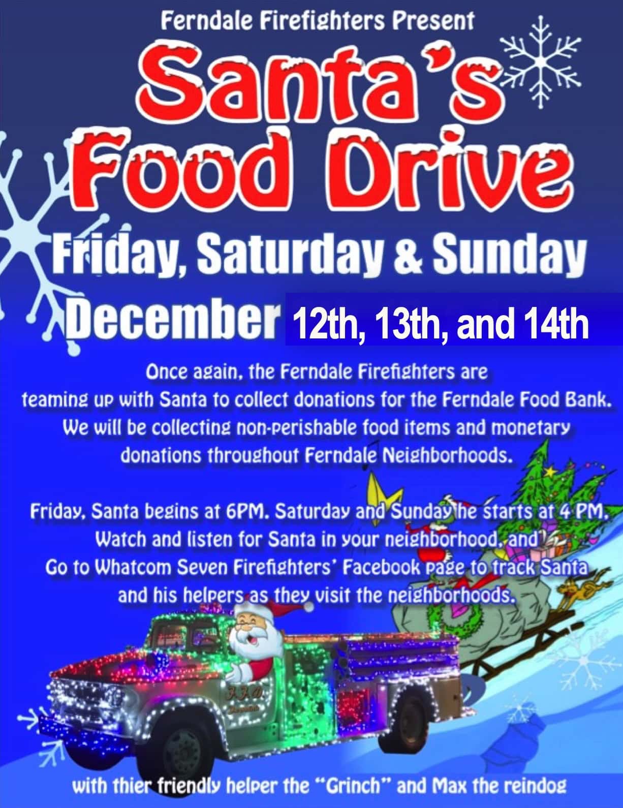 2025 santa food drive