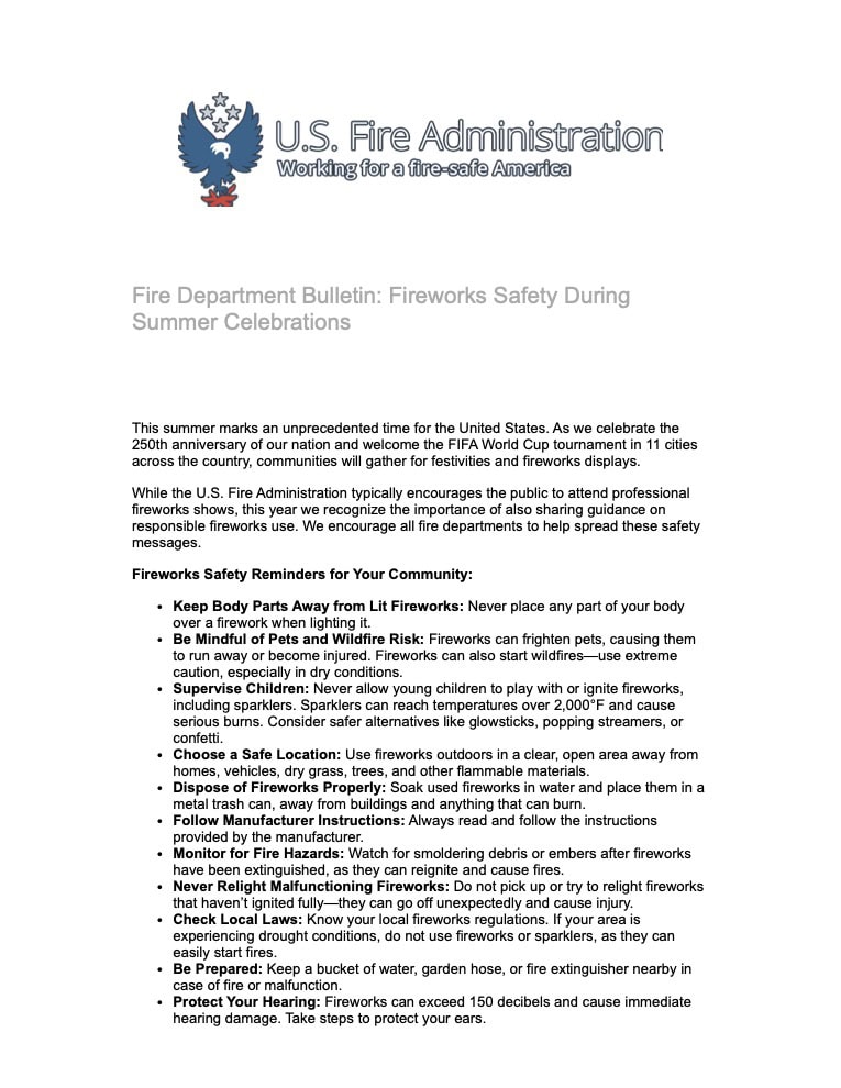 Gmail - FW_ Fireworks Safety During Summer Celebrations
